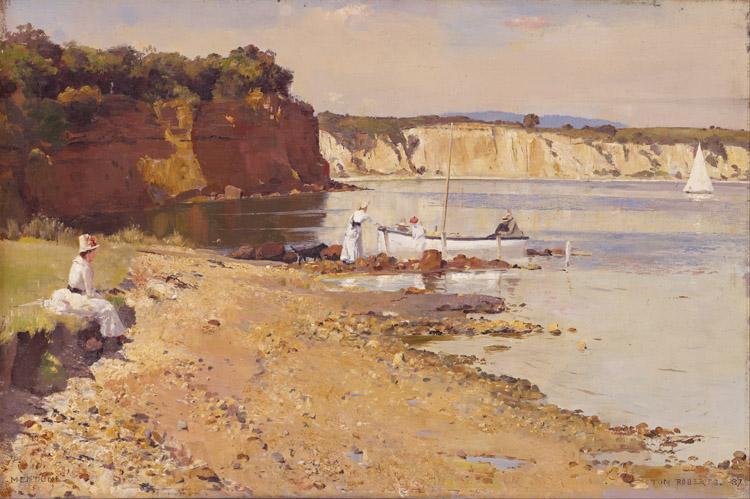 Tom roberts Mentone (nn02) France oil painting art